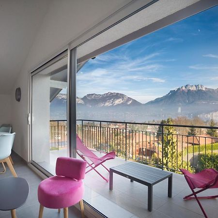 Appartement Mont Blanc - Vue Lac Sévrier Exteriér fotografie